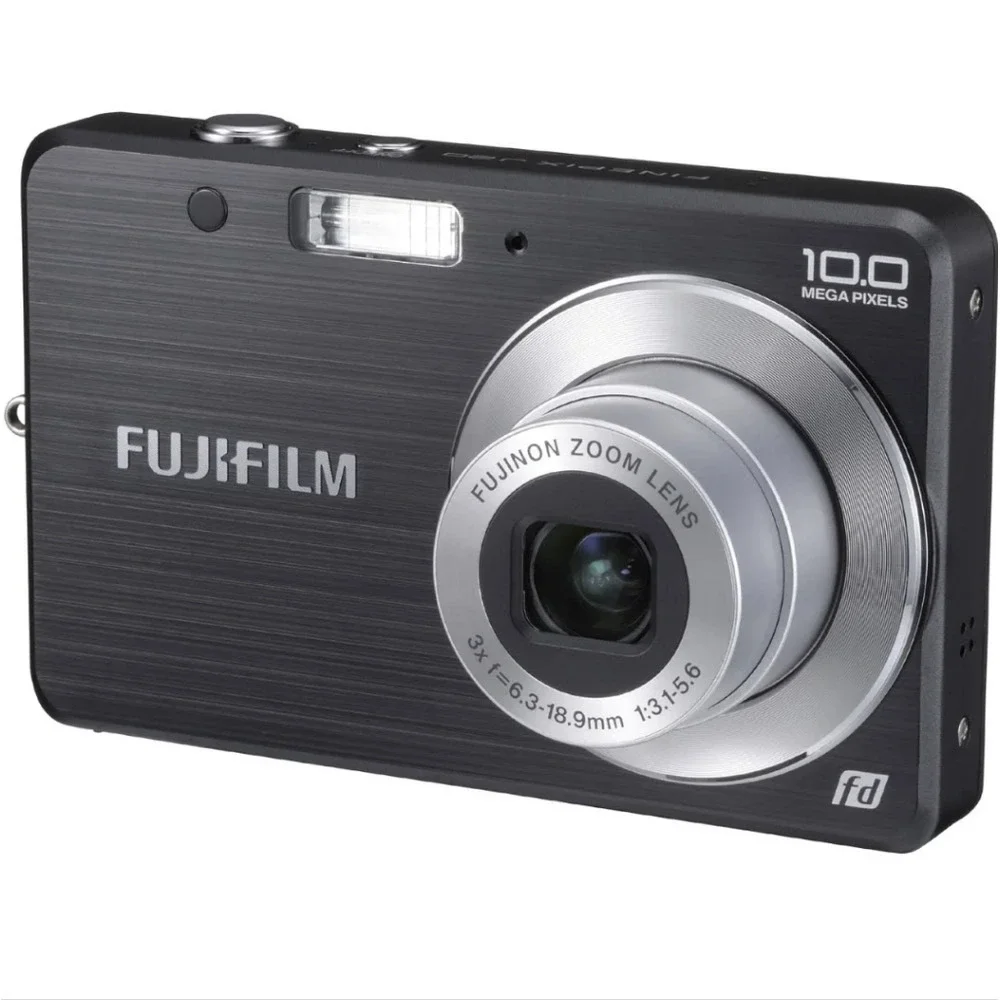 Fujifilm FinePix J20 Digital Camera 10.0MP 3x Optical Zoom Black Digicam NP-45